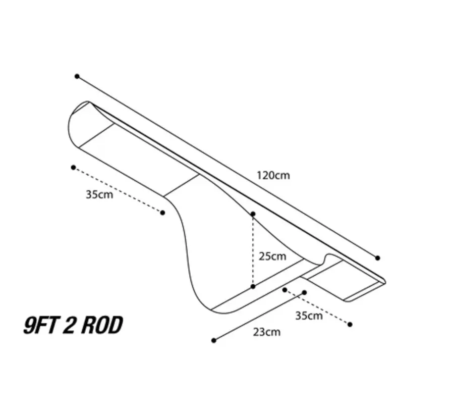 Scope OPS Hi Protect 9FT 2 Rod Skin