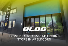 From idea to a 1,500 m² fishing store in Apeldoorn