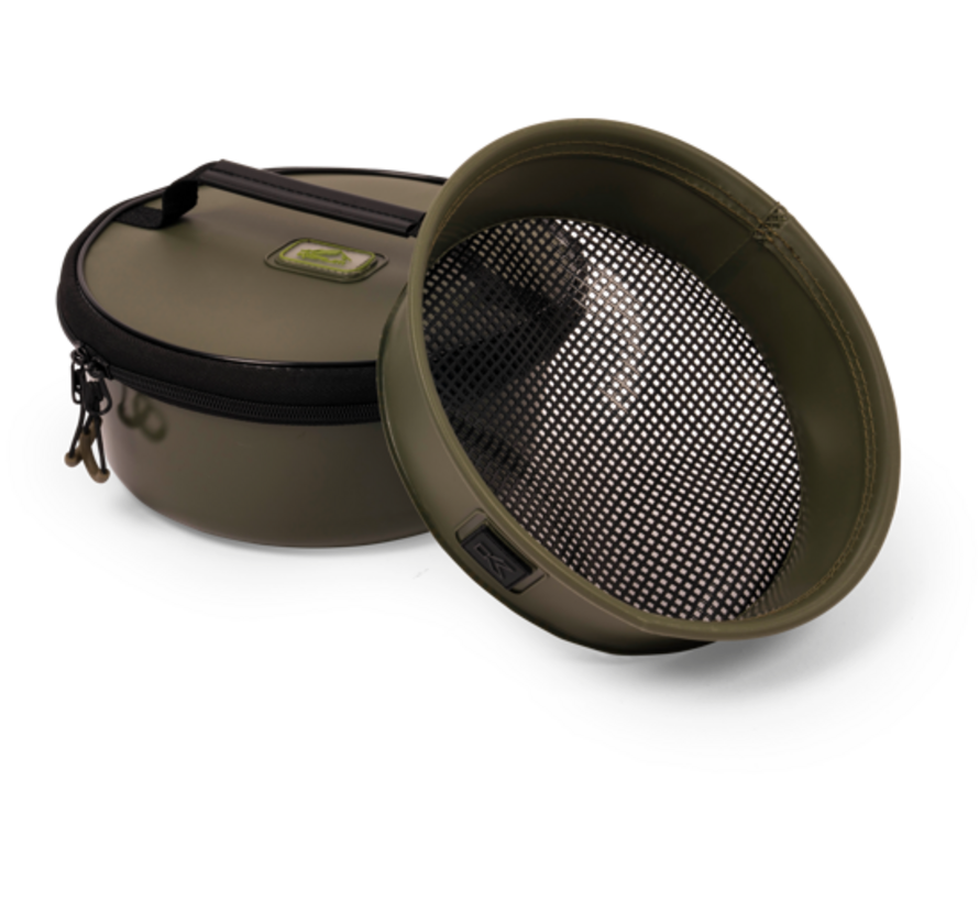 EVA Solid Groundbait Bowl & Riddle