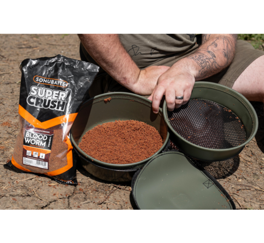 EVA Solid Groundbait Bowl & Riddle