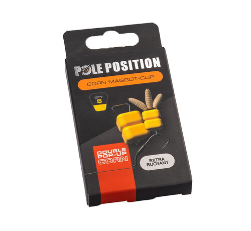 Pole Position Double Corn Maggot Clip