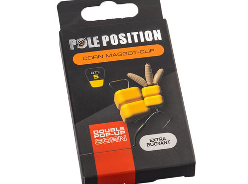 Pole Position Double Corn Maggot Clip