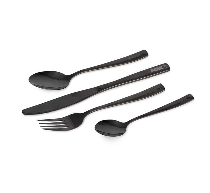 Cookware Black Stainless Cutlery Set