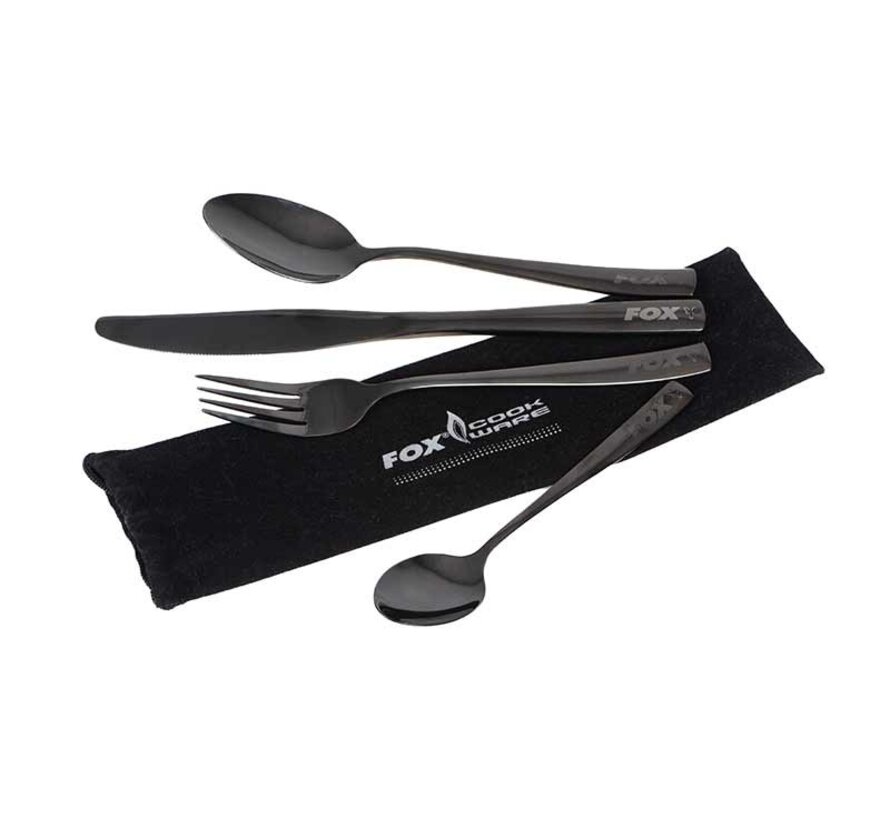 Cookware Black Stainless Cutlery Set