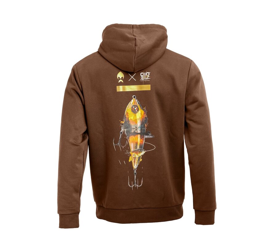 Swimlure Hoodie Dark Brown