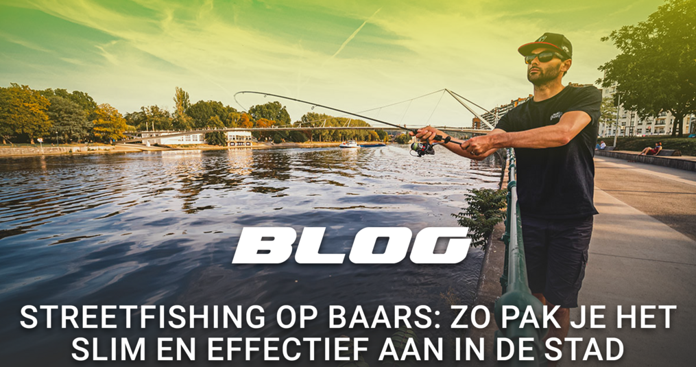 Streetfishing op baars: zo pak je het slim en effectief aan in de stad