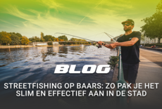 Streetfishing op baars: zo pak je het slim en effectief aan in de stad