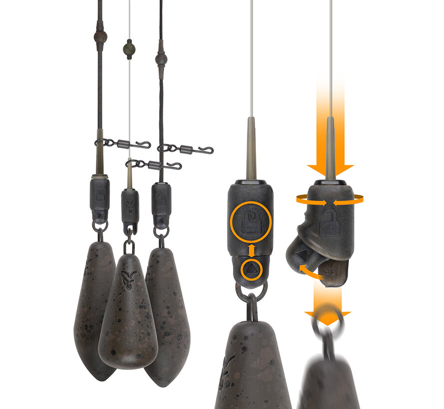 Edges Naturals Heli-Clip 3pcs