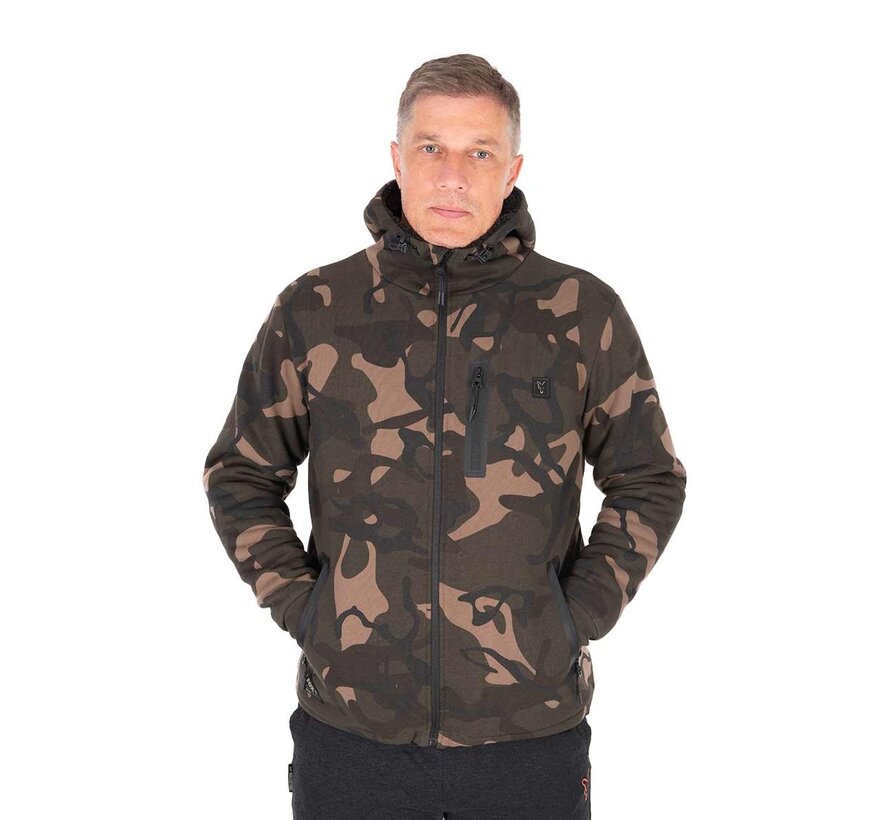 Camo Full Zip Prem Sherpa 310 Hoodie