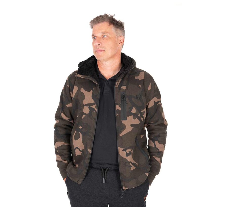 Camo Full Zip Prem Sherpa 310 Hoodie