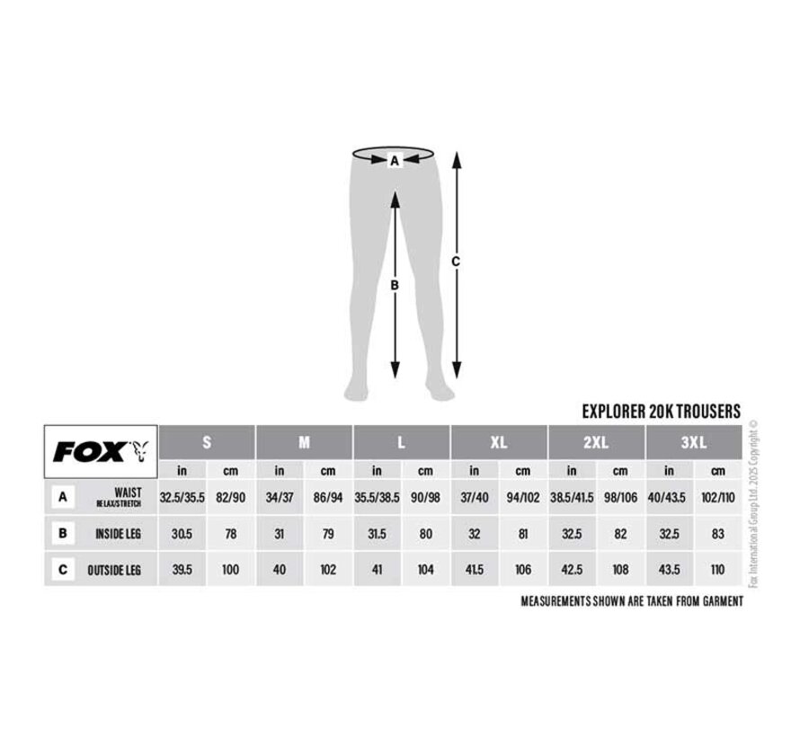 Explorer 20K Trousers