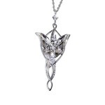 The Noble Collection Lord of the Rings Pendant Arwen´s Evenstar (Sterling Silver)