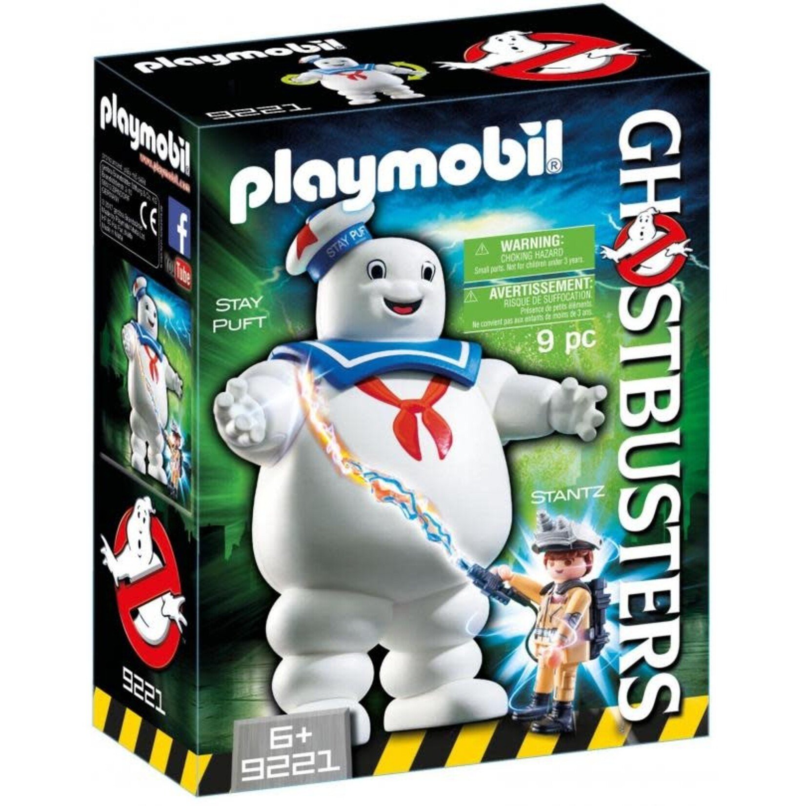 GHOSTBUSTERS - Ghost Stay Puft and Stantz 'PLAYMOBIL' Version 9221