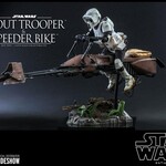 Sideshow Star Wars Episode VI Action Figure 1/6 Scout Trooper & Speeder Bike 30 cm