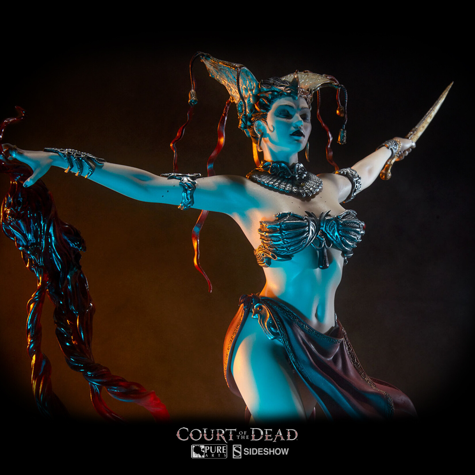 Pure Arts Court of the Dead - Gethsemoni, Queen's Conjuring 1:8 Scale PVC Statue