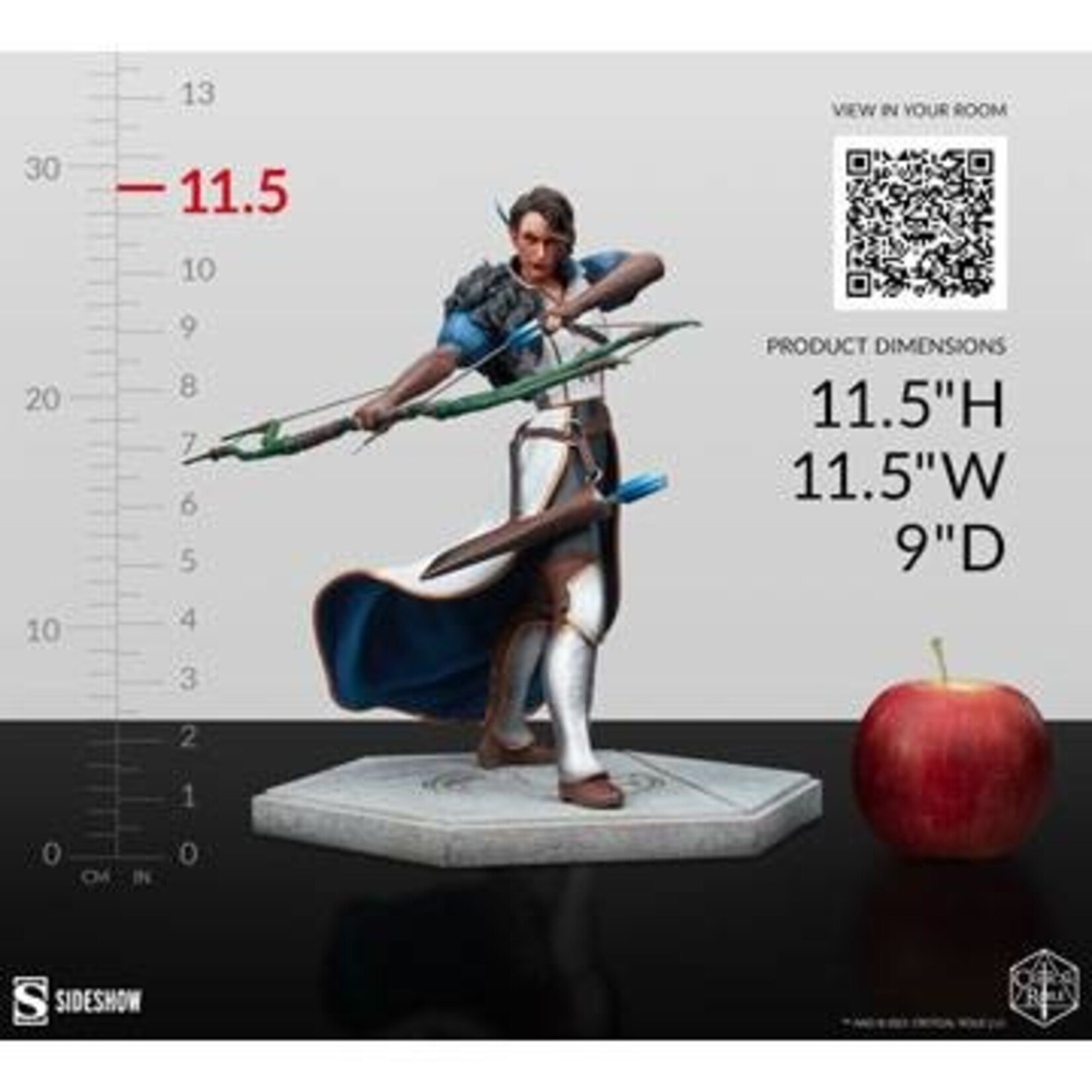 Sideshow Critical Role PVC Statue Vex - Vox Machina 29 cm