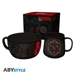 Abystyle DUNGEONS & DRAGONS - Breakfast Set Mug + Bowl - Ampersand
