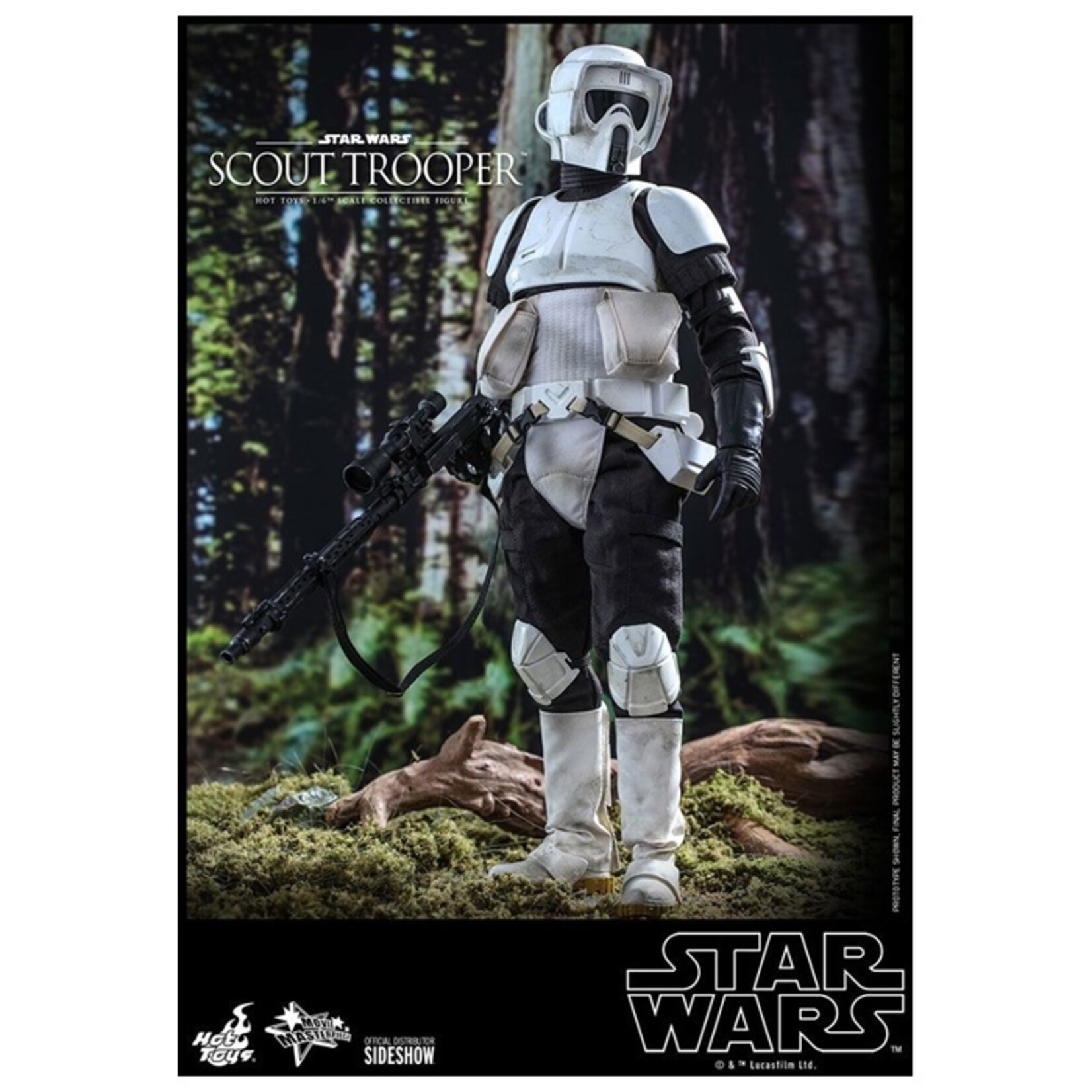 Hot toys Star Wars Episode VI Action Figure 1/6 Scout Trooper 30 cm