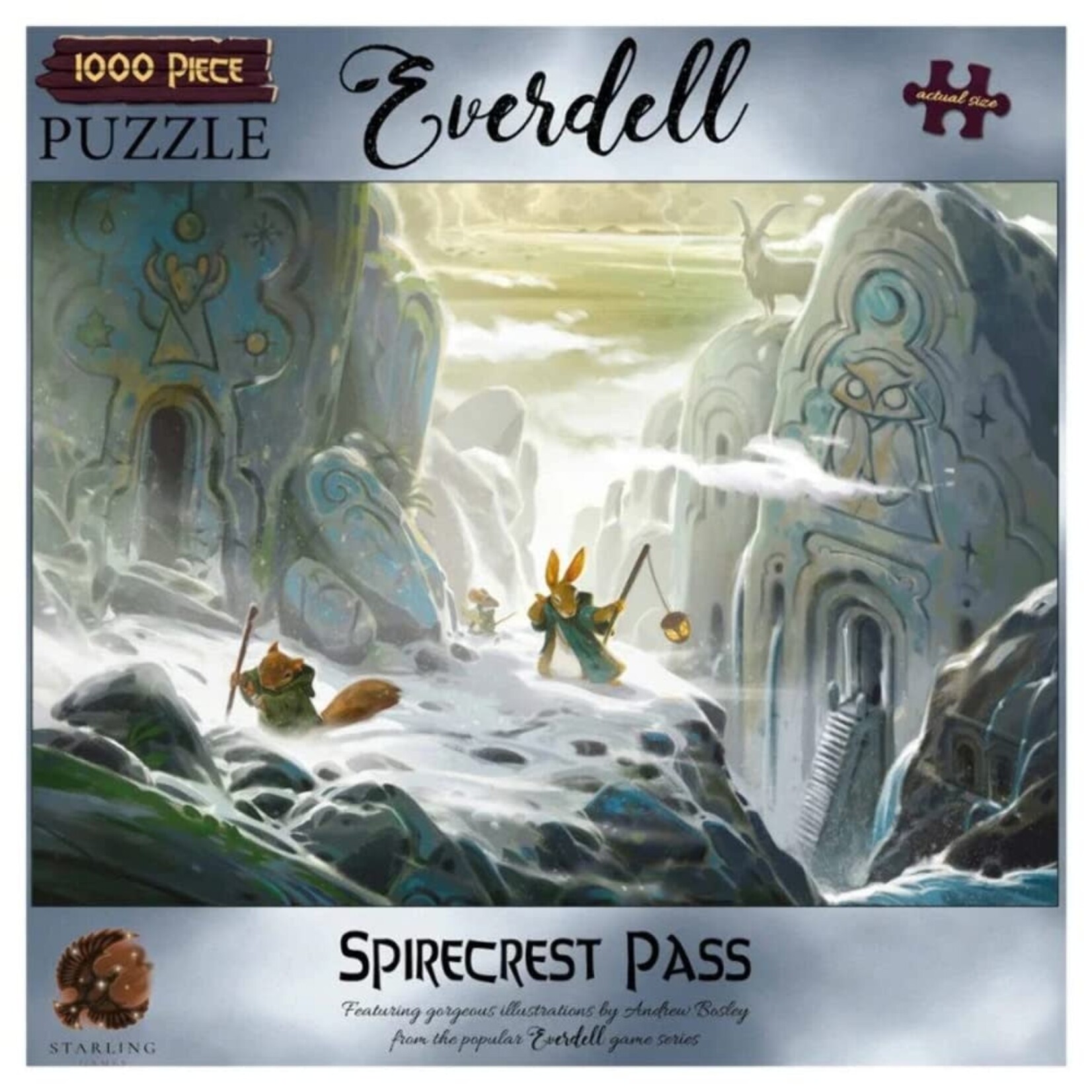 White Goblin Games Everdell Puzzel: Spirecrest Pass