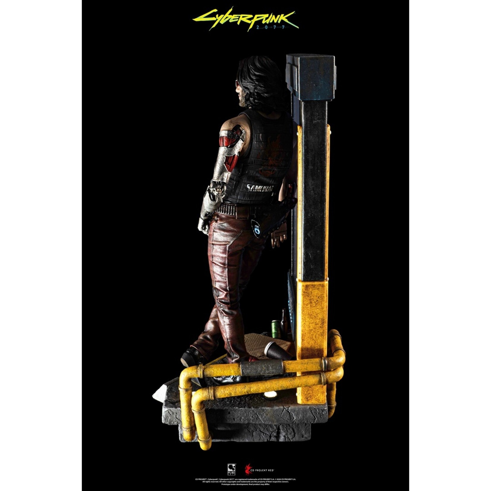 Pure Arts Cyberpunk 2077 - Johnny Silverhand 1:4 Scale Statue