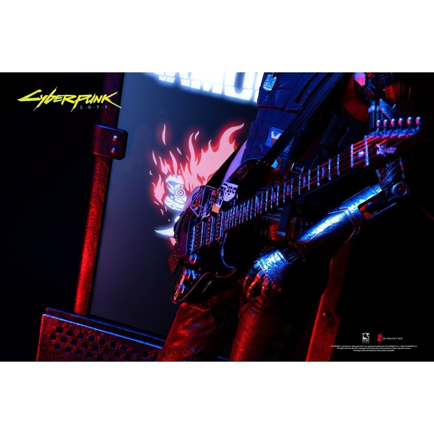 Pure Arts Cyberpunk 2077 - Johnny Silverhand 1:4 Scale EXCLUSIVE Statue