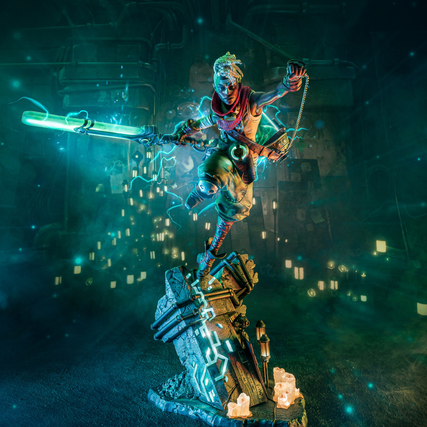 Pure Arts League of Legends : Ekko 1:4 Scale Statue