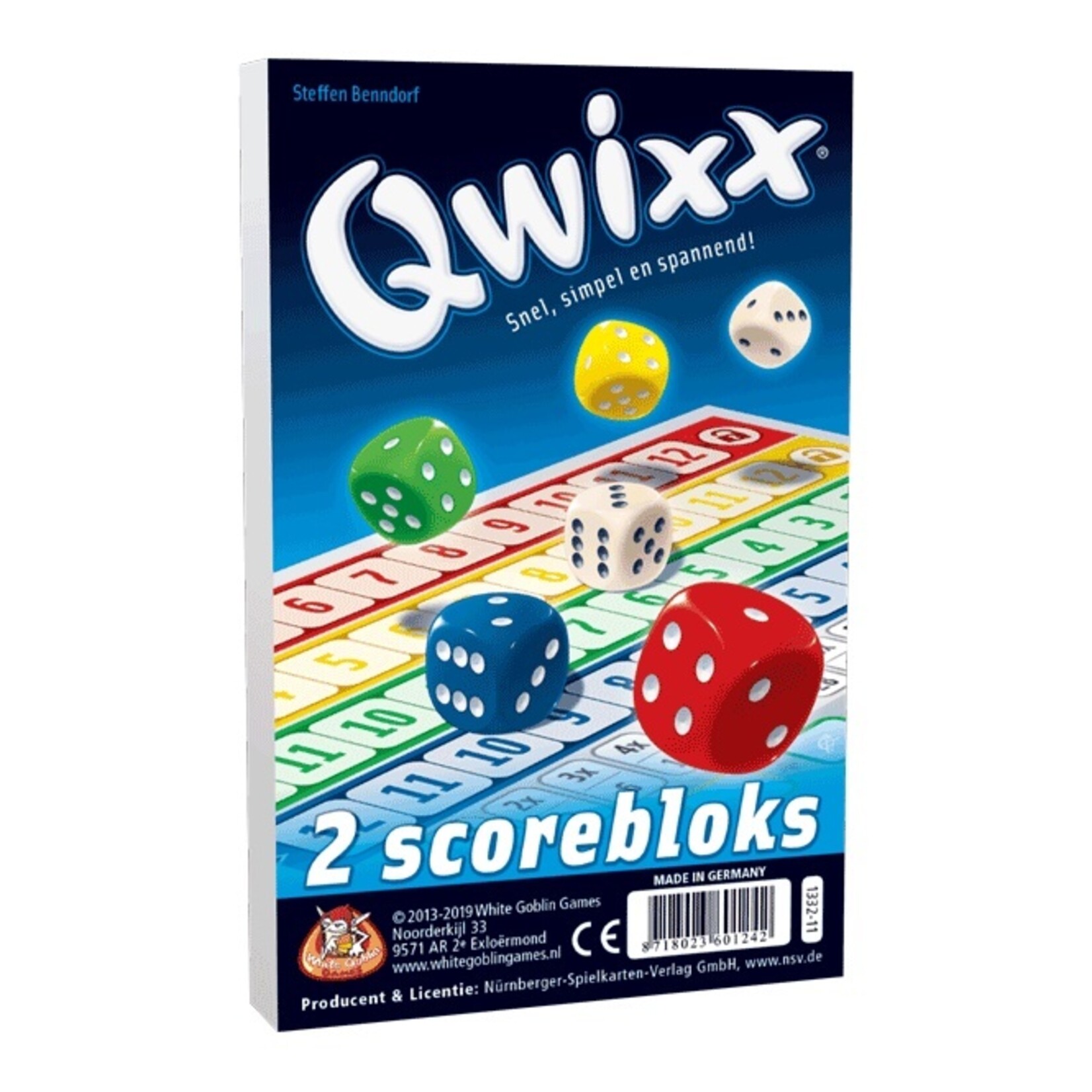 White Goblin Games Qwixx Bloks