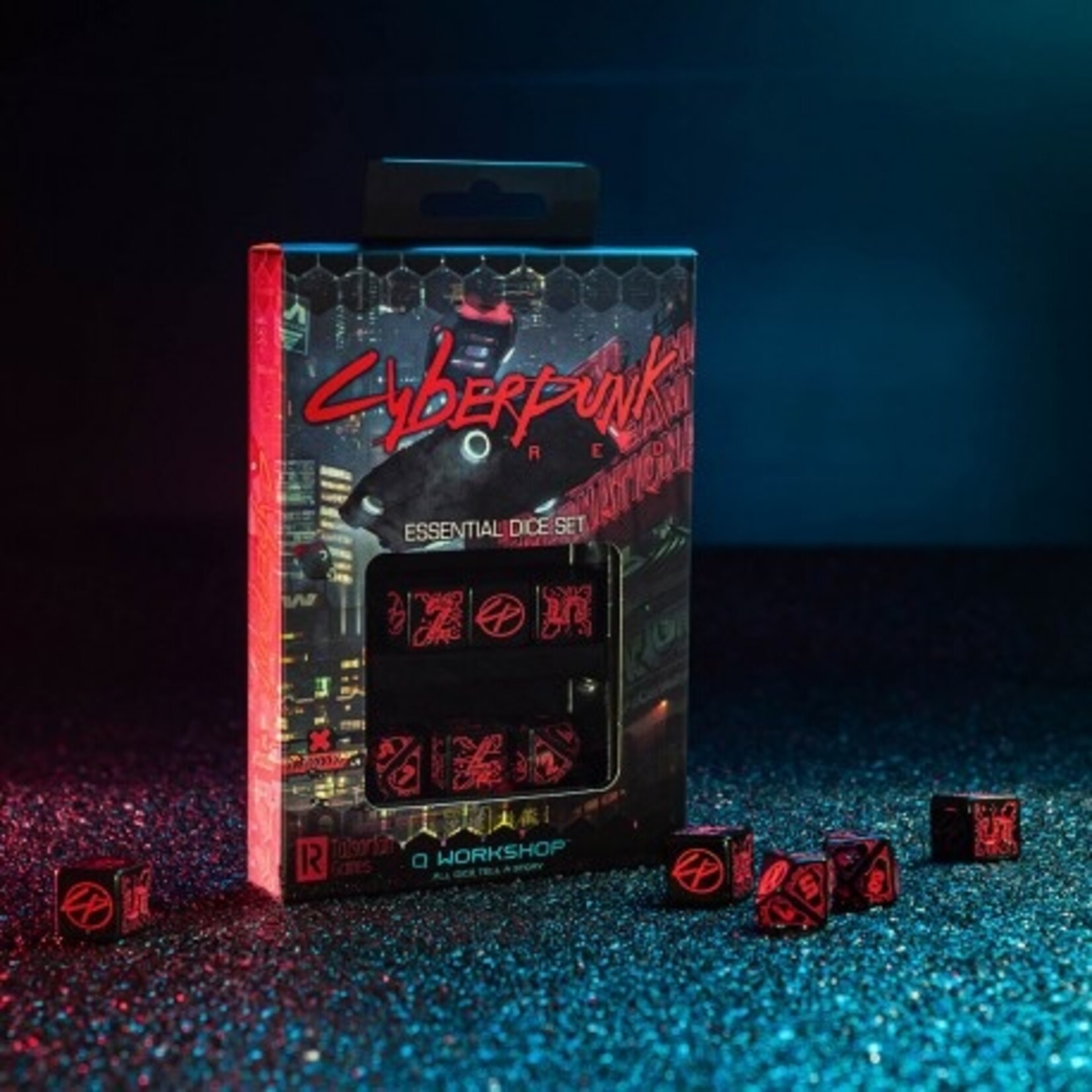 Q Workshop Cyberpunk Red: Night City Essential Set