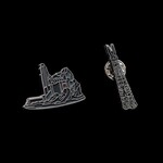 Weta Workshop Lord of the Rings Collectors Pins 2-Pack Helm's Deep & Orthanc
