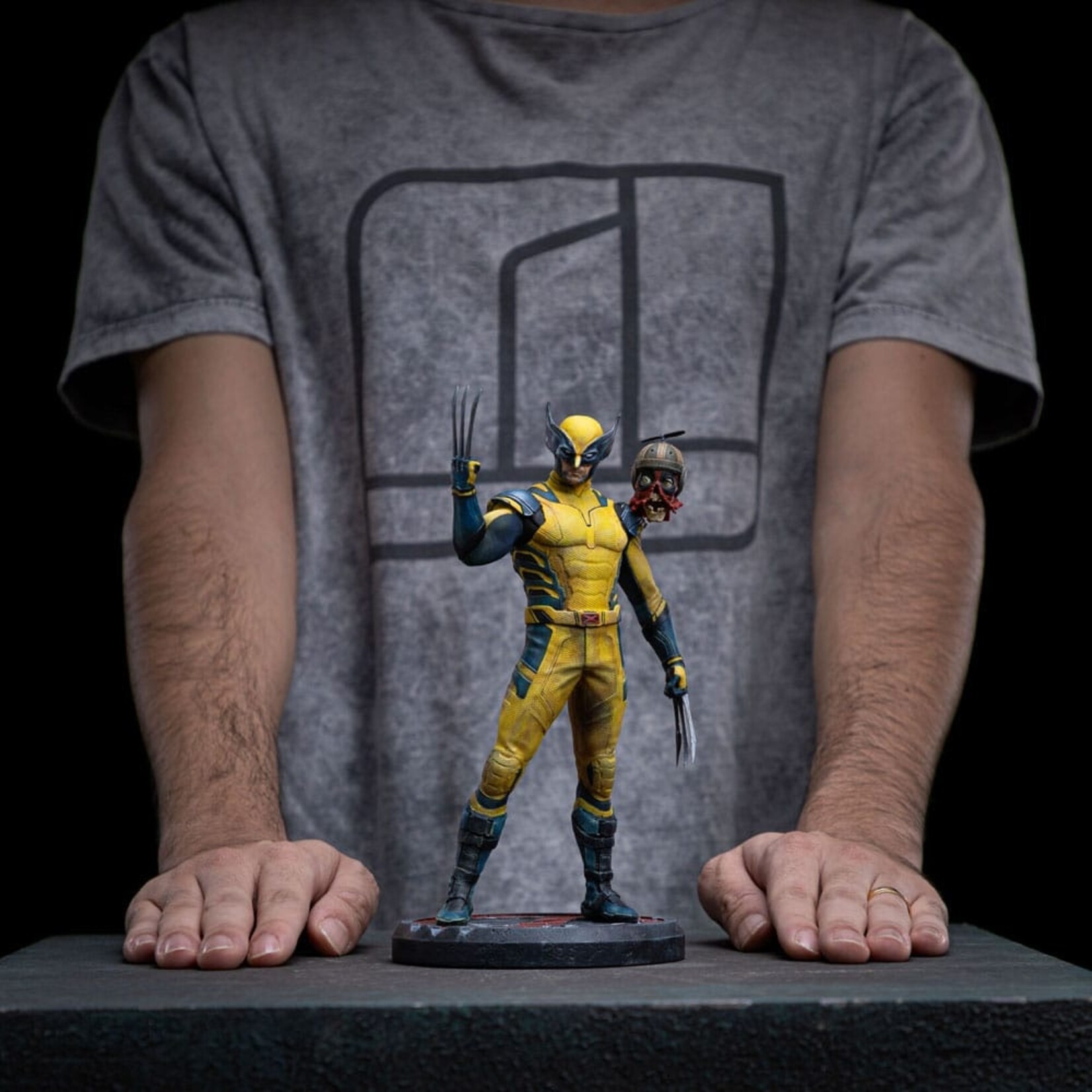 Iron Studio's Deadpool 3 Art Scale Statue 1/10 Wolverine & Headpool 22 cm | Pre-Order 05/2025