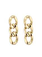 Molly Chain Earrings Gold