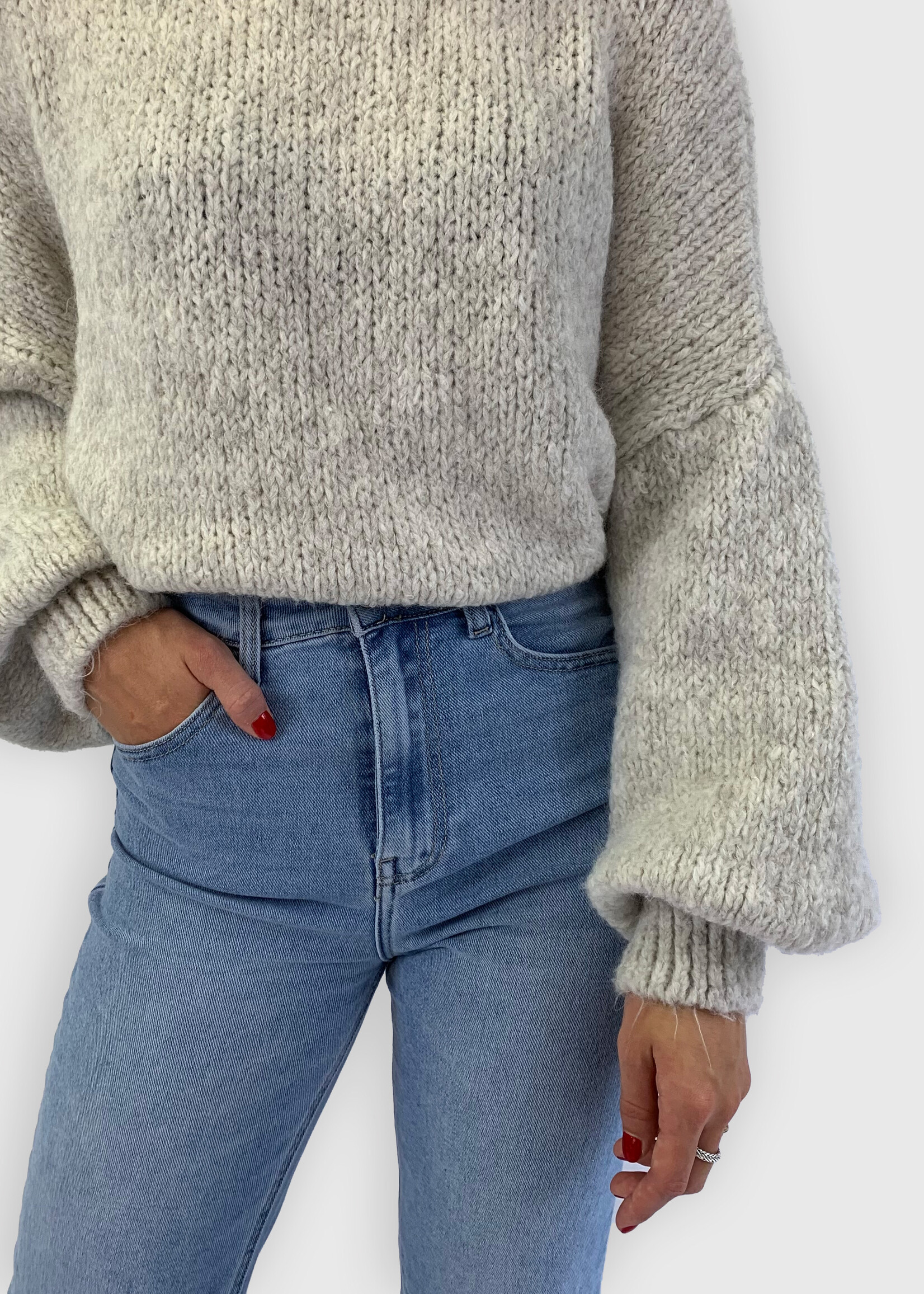 Lily Knit Grey