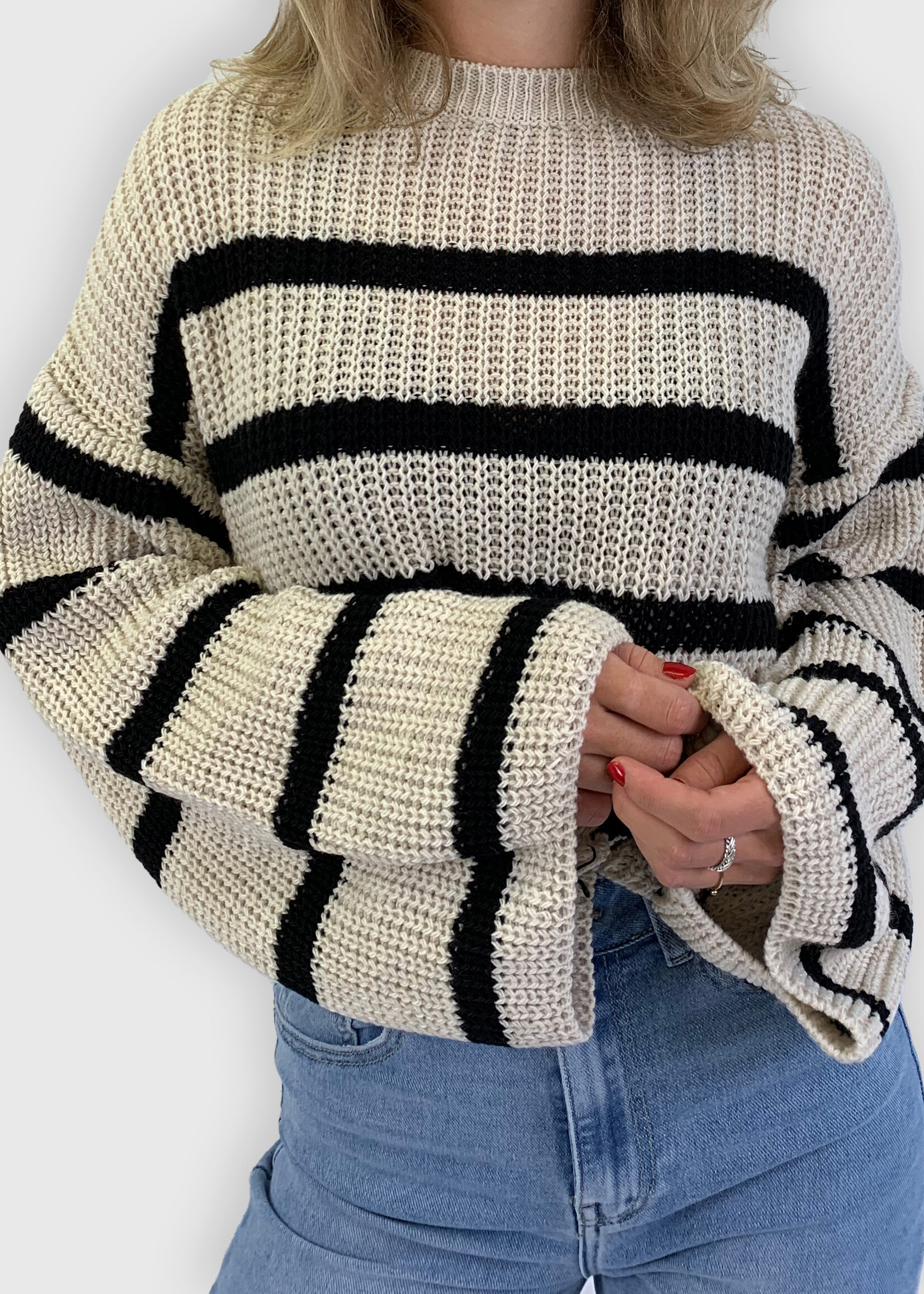 Fien Knit Sweater Beige