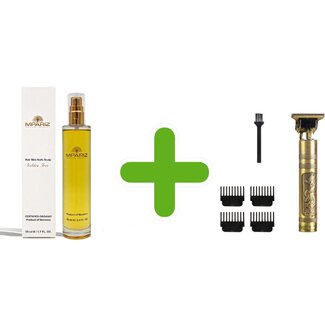 Mpariz Mannen tondeuse + Argan Olie (50ml)