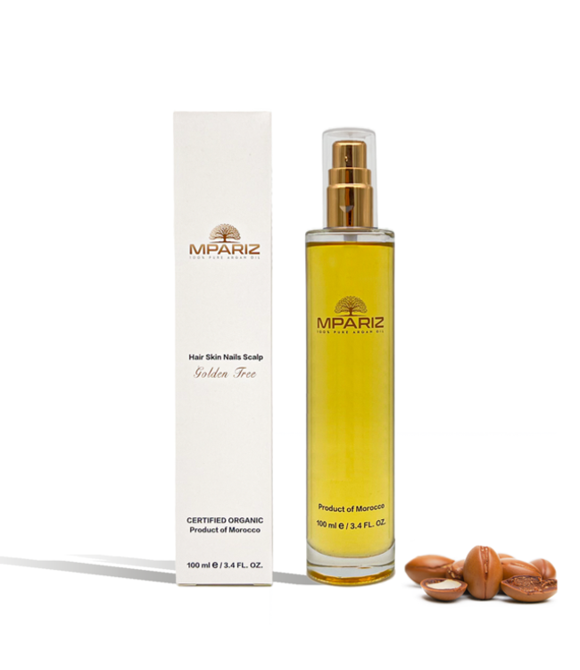 Mpariz Derma Roller & Argan Olie 100ml