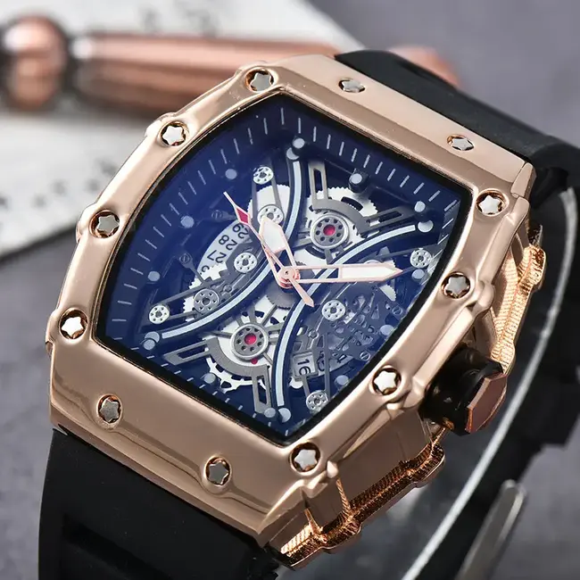 Mpariz Luxe  Herenhorloge     Rosé