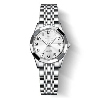 Olevs Luxe Dameshorloge Zilver