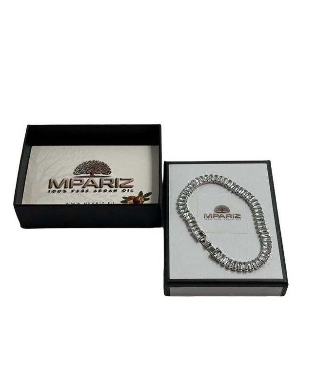 Mpariz Tennisarmband Echt Zilver S925!