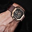 Lige Luxe Herenhorloge         Rosé  Zwart