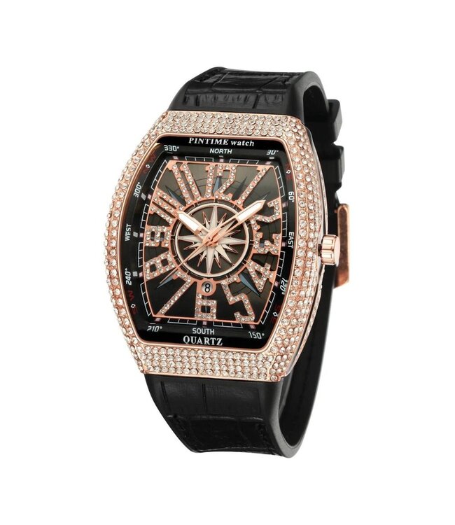 Pintime Luxe Herenhorloge Diamonds