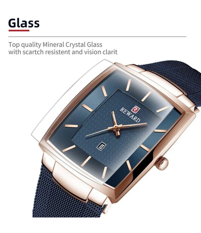 Reward Luxe Herenhorloge Rosé