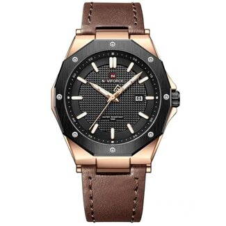Naviforce Luxe Herenhorloge Rosé Zwart