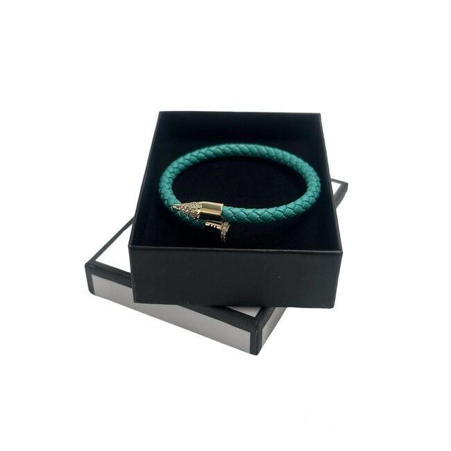 Mpariz Armband Echt Leer