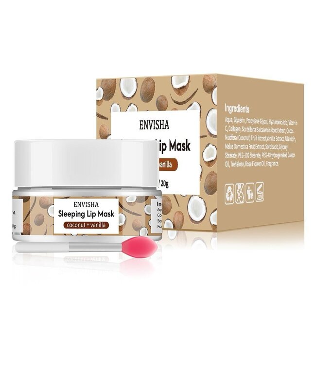 Envisha Sleeping Lip Mask Set (4 stuks)