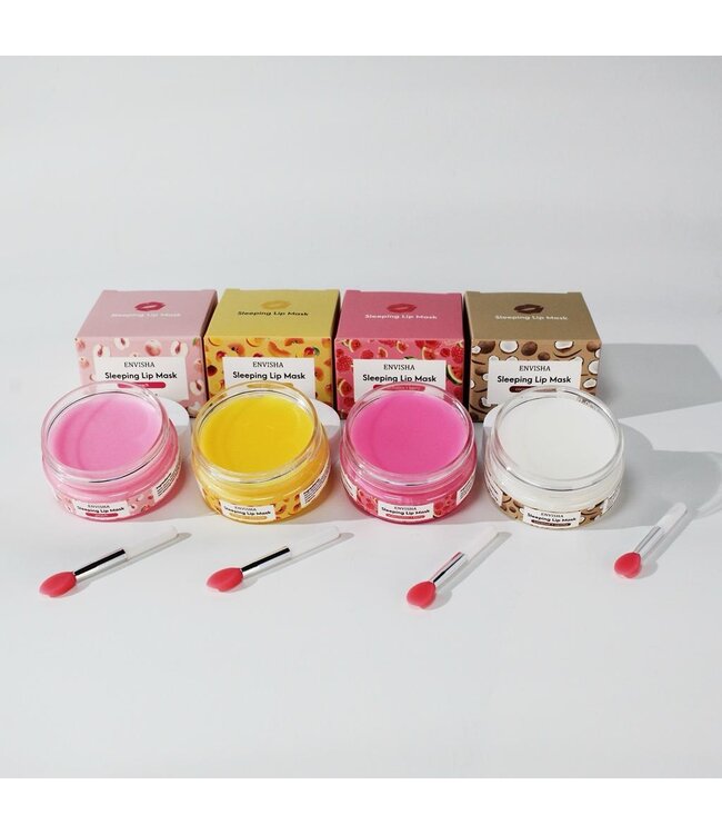 Envisha Sleeping Lip Mask Set (4 stuks)