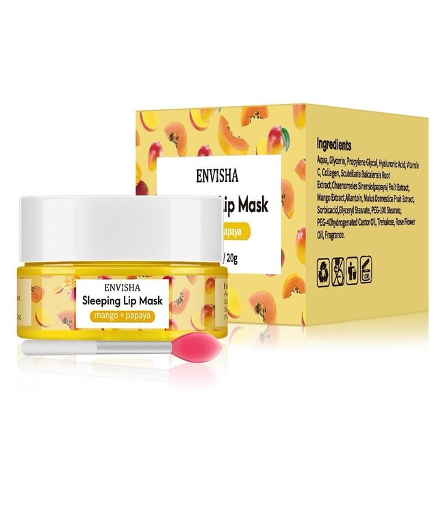 Envisha Sleeping Lip Mask Set (4 stuks)