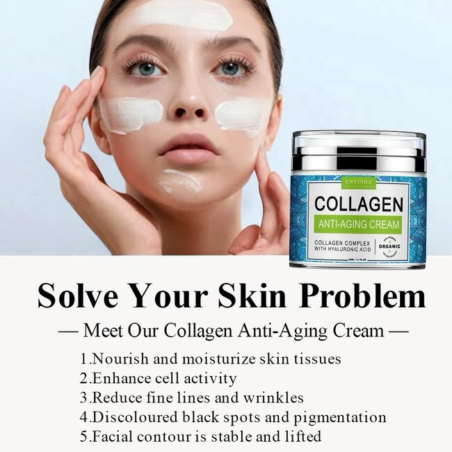 Envisha Collagen Anti-aging Cream 1+1 GRATIS