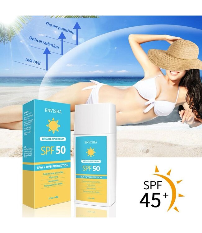 Envisha SPF 50 Zonnebrand Creme