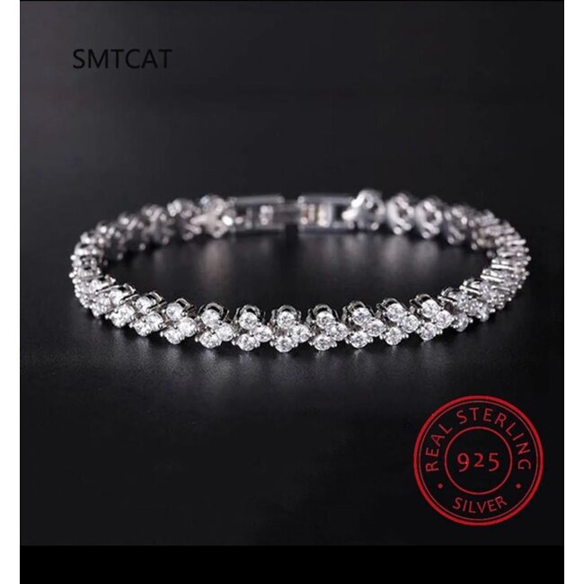 Mpariz Diamant Armband 14K Wit Goud