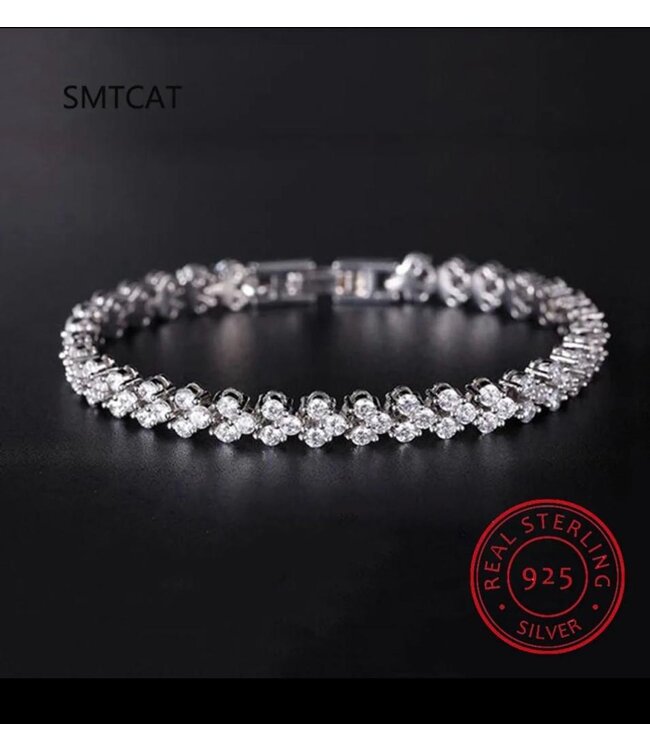 Mpariz Diamant Armband 14K Wit Goud